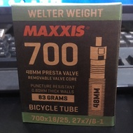 Maxxis tube 700x 23/32c FV48mm 60mm 80mm  inner tube road