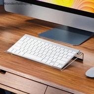【FOSG】 Acrylic Computer Keyboard Stand 78-Keys Keyboard Riser Lift Tray Non-slip Transparent Desktop Keyboard Holder Office Supplies Hot