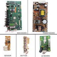 HITACHI  LE-39TF88A  MAIN BOARD, POWER BOARD, LD BOARD, BUTTON & SENSOR,SPEAKER