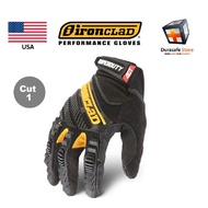 IRONCLAD SDG2 Super Duty Abrasion Impact Resistant Glove Black, USA