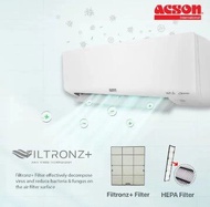 Acson REINO Inverter Air Conditioner 1.0HP/1.5HP/2.0HP/2.5HP R32 A3WMY10BNF/A3WMY15BNF/A3WMY20BNF/A3WMY25BNF