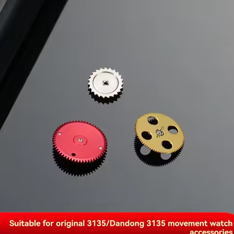 Compatible with Rolex 3135/original 3135 movement accessories, automatic head wheel, automatic red w