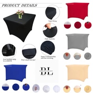 Table Cloth Spandex Table Cloth Stretchable Cloth Square Table Cloth Occasion Catering Banquet