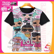3D Anime Children's T-shirts Lol V2 Model Children's Clothes Unisex 1-12 Years Old Children's Clothi