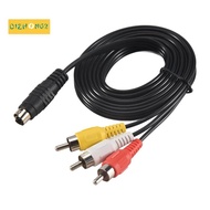 1.5M 4.9ft 3  Male to 4 Pin S-Video Male TV PC Conversion Cable
