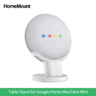 Homemount Table Stand Desktop Mount for Google Home Nest Mini Voice Assistants Desk Pedestal Holder Saving Space Mounts Bracket