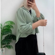 Tq88indonesia Fashion Blouse LatestWanita ZALONA CRINCLE/ Latest Blouse
