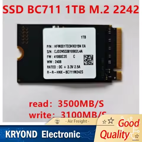 Solid State Drive BC711 Hynix High Speed M.2 2242 NVME PCIe 3.0 x4 1T Laptop Desktop(Out of stock, p