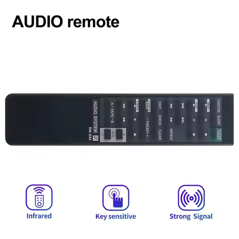 RM-S33 Remote Control for Sony Audio System HCDH801 MHC701 MHC-701 MHC-801 MHC-S30 MHC801 MHCS30 STD