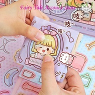 [ IN STOCK ] Telado Quiet Book Sticker, Paper Anime Telado Bean Quiet Book, 3D Sticker Book Scrapbook Sticker Book Stereoscopic Telado Busy Book Gifts