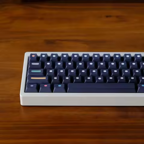 GMK Dots Keycap PBT Dye Sublimation129 Keys Cherry Profile Keycaps for MX Switch 68/84/104 Gaming Me