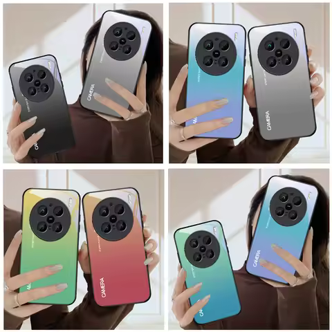 Gradient Purple Art Style For vivo X100 X70 X90 Pro+ X80 X200 Promini V29 V23 V30 V25 V40SE V21 V25E