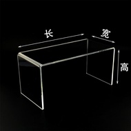 [48H Shipping] Acrylic Transparent Storage Rack Desktop U Display Rack Cabinet Storage Rack Partitio