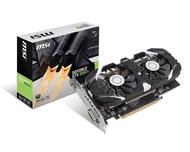 MSI 4GB NVIDIA GeForce GTX 1050 TI OC GDDR5 DVI/HDMI/DisplayPort PCI-Express Video Card