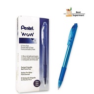 Pentel Wow Retractable Ballpoint Pens Blue 0.7mm