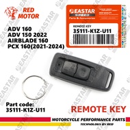 คีย ์ รีโมทสําหรับ Pcx 160 รีโมทคอนโทรลสําหรับ Pcx 160 ใหม ่ 201-2024 Adv 150 2022/ Adv 160/ Airblad