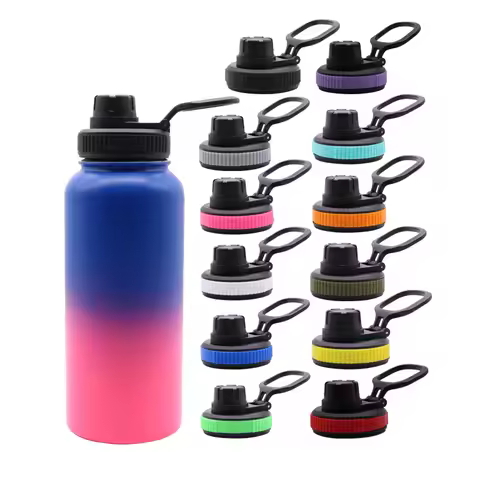 Replacement Lid Accessories for Hydro Flask Chug lid with Big Handle Easy to Carry Fits 16-64oz Most