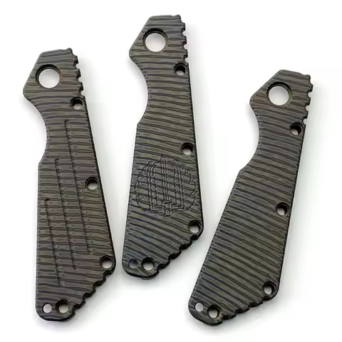 Custom Titanium Scales for Strider SMF Knife handles Folding Knife Parts Make Accessories