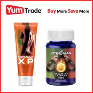 [Bundle Set 10]Vitroman XP Gel+Brazilian Catuaba Support Vitality Muscle Strength Improve Circulatio
