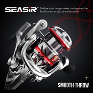 SEASIR OER Ultra Light Long throw Aluminum Shallow Spool Spinning Fishing Reel Max Drag 12kg 9+1BB F
