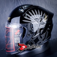 JPX HELMET NOVA X V2 N9 MOTIF | NOVA-X DOUBLE VISOR