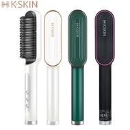 [Ready Stock]KSKIN Authentic Hair Straightener Comb Hair Curler AntiScalding Hair Styler KSKIN