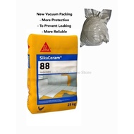 (1KG) Sika Ceram 88 Cementitious Tiles Adhesive / Simen Gum (New Vacuum Packing)