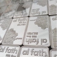Al Fath bullion bar 25 grams pure fine silver bar 999%
