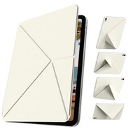 （1件裝）適用於iPad10/11磁吸超輕薄保護殼 白色平板保護殼 磁吸iPad保護套 多角度支架滿足各種場景，自動休眠喚醒延長電池壽命 穩固安全，輕鬆攜帶，是您日常、工作、娛樂的絕佳伴侶！