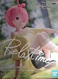 Banpresto 景品 Re:從零開始的異世界生活 Relax time 拉姆 鍛練造型