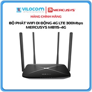 Portable Wifi transmitter using 4G LTE sim 300Mbps Mercusys MB115-4G MB112-4G - Genuine Product