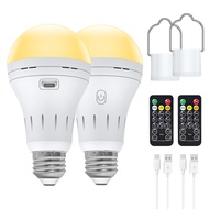 New USB Charging led Bulb E26Home Remote Control Hook Portable led Bulb