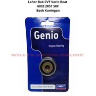 Laher bak cvt vario beat 6002 SKF / Laher bak cvt bosh kuningan beat Sparepart murah