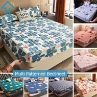 SUNLIGHT HOME Multi Patterned Bedsheets,Soft Fitted Bed Sheets,Comfortable Mattress Protector Mattress Cover(No Pillow Case)