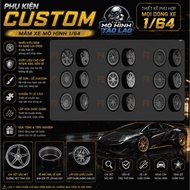 1/64 model (SET F) replacement resin 3d wheels for miniGT Hotwheels 1:64 (READ DESCRIPTION CAREFULLY