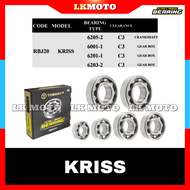TOBAKI RACING ULTRA+RANGE C3 BEARING SET EX5 DREAM WAVE100 WAVE125 WAVE110 RG110 LC135 4S SRL110 SRL