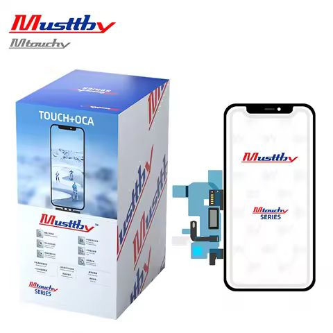 Musttby Touch With Oca POLARIZED Original 1:1 for iphone 11 11(NO IC) XR Lcd Touch Screen