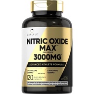 arlyleNitriOxide3000mg|ForMenandWomen|120apsules|PreWorkoutwithL-Arginine&L-itrulline|Non-GMO,Gluten