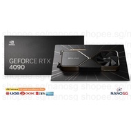 [ Ready Stock ] NVIDIA GeForce RTX 4090 Founders Edition 24GB GDDR6X 3 Slot PCIe 4 Graphics Card