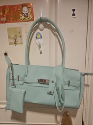 全新Deinet 薄荷綠jelly bag