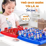 Guess Who I Am Card toy set BiBi_Store, Who Is It fun thinking game
