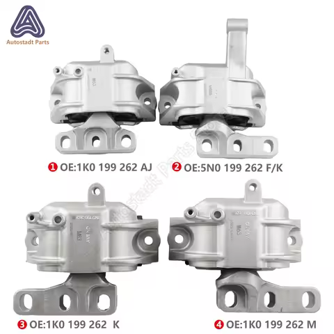 1K0199262AJ,5N0199262F,1K0199262K,1K0199262M Engine Motor Mount For VW Passat CC Jetta golf Audi Q3 