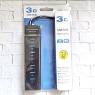 USB HUB 7 PORT 3.0 SUPER SPEED 5GBPS CARD ACCESSORY 1.2M