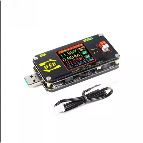 Charging Tester LCD Screen 0.6V To 30V 2A Protections Over-voltage USB Testing And Power Supply PD D