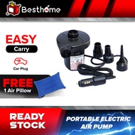 News Portable Electric Air Pump 12V DC for Inflatables Air Mattress Raft Bed Boat Pool Toy