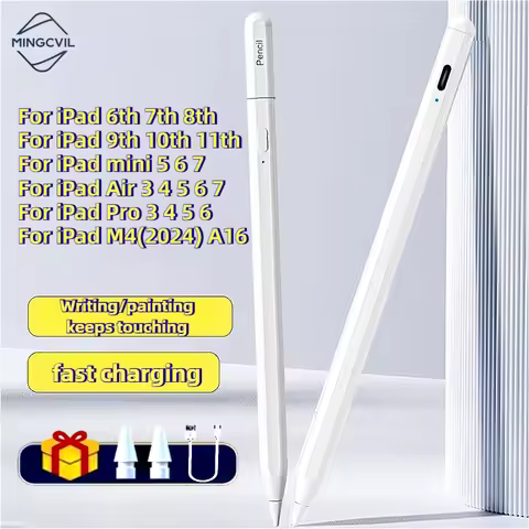MINGCVIL stylus For iPad Pencil 2025 M4 for iPad A16 Air 6 M2 Pro M3 with Palm Rejection for iPad Pr