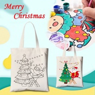 [BS] DIY Christmas Canvas Bag Coloring, Christmas Canvas Bag Coloring, Kids Christmas Gift Art Craft