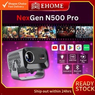 NEXGEN N500 Pro FHD Projector Android 13 Dual-Band WiFi Auto Focus Keystone Wireless Phone Mirroring