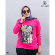Zolaqu top in fuchsia color