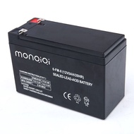 (คูปองส่งฟรี 40บาท)แบตเตอรี่ Monqiqi12V20Ahแบตเตอรี่จักรยานไฟฟ้า 12V/12AHแบตเตอรี่แห้ง แบตเตอรี่เครื่องสำรองไฟ UPSไฟฉุกเฉิน เครื่องมือเกษตร ใส่เครื่องพ่นยา สินค้าพร้อมส่งในไท